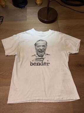 Bender Charles Bukowski 'Cheers' Graphic T-Shirt